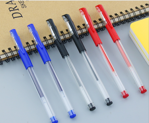 

200pcs/lot gel pen wholesale student neutral pen 0.5mm ink water writing tool stationery office supplies gp728