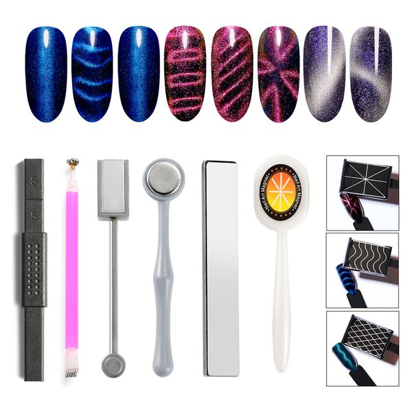 

38 стиль дополнительные инструменты толстые магнит стик для глаз кота ногтей гель-лак magnetic pen магия 3d diy фантом эффекта diy магнитная, Red;pink