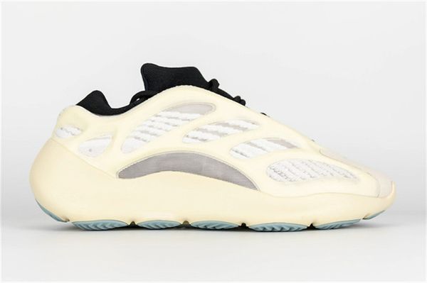 

2020 originals 700 v3 azael kanye west glow in the dark fw4980 white running shoes man woman authentic sports sneakers with box