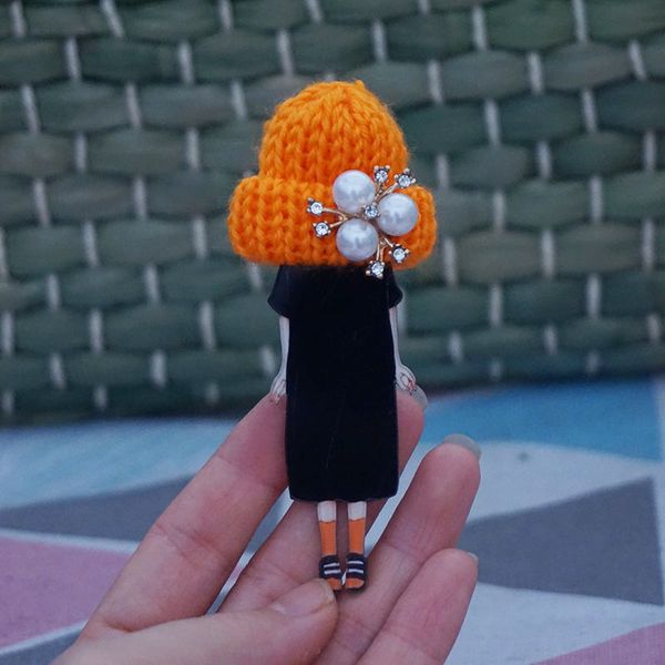 

diy мило броши для женщин леди броши булавки значков для одежды, Gray