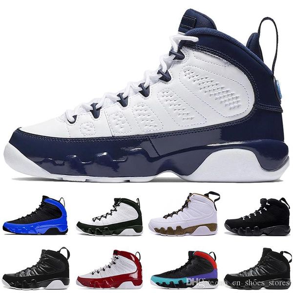 

dream it do it 9 9s mens basketball shoes unc anthracite the spirit bred og space jam men athletics sports sneakers size 7-13