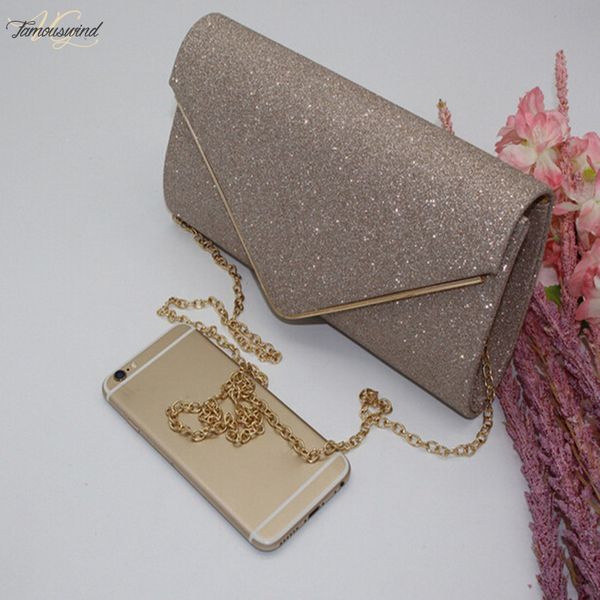 

fashion womens shoulder bag shiny envelope simple evening bag clutch bag carteras mujer de hombro y bolsos dropship y502