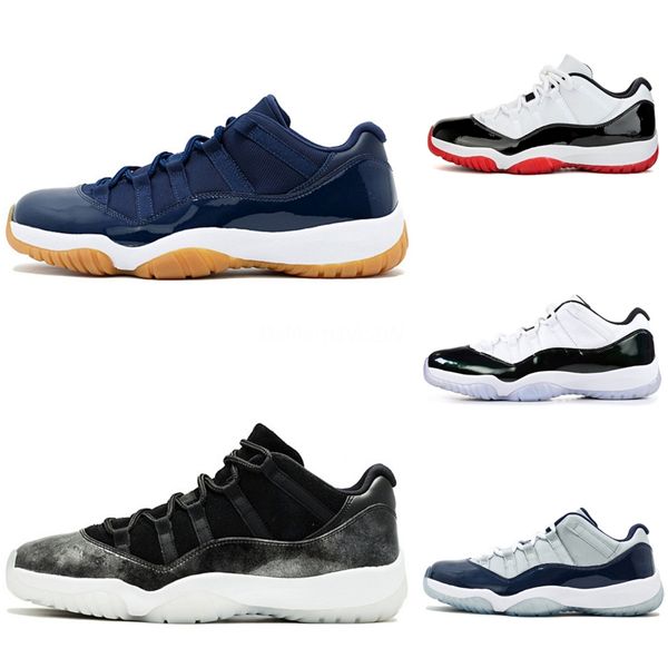 

jumpman 11 men men basketball shoes 11s low mens trainers bloodline unc union obsidian fearless fashion designer sports sneake#881