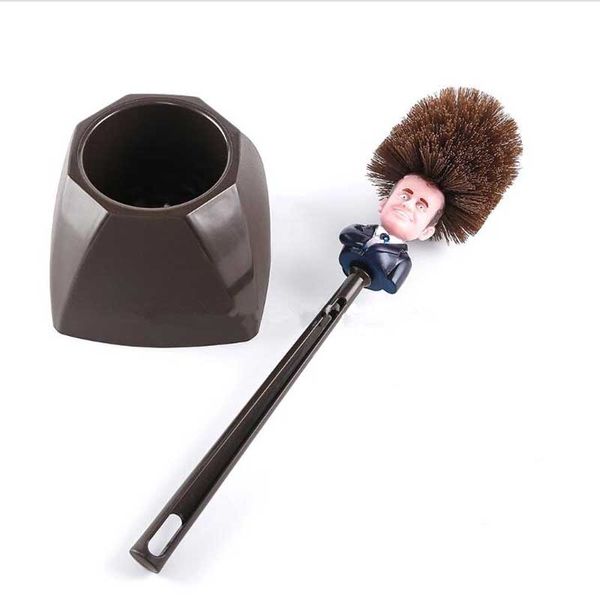 

toilet brush holders wc borstel emmanuel macron brosse original trump toilet brush, make toilet great again commander in crap