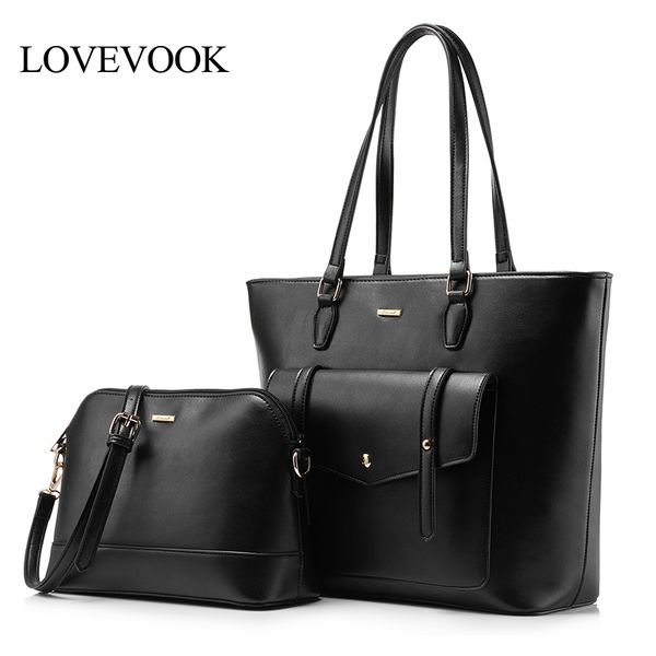 

lovevook женщин сумки женские сумки плеча crossbody сумки посыльного для девочек дамы высокого качества набора pu кожаный мешок 2019