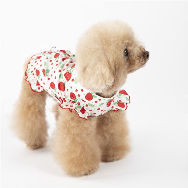 

pet products dog supplies small puppy summer fashion wear pettern shirt clothes