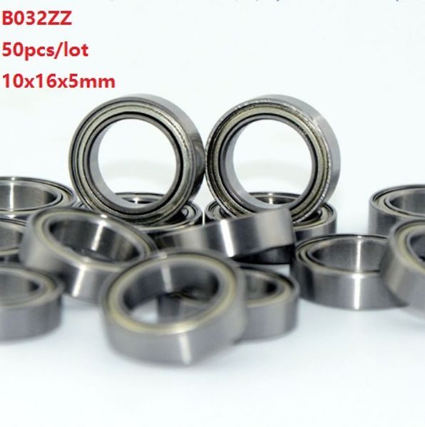 50 teile/los B032ZZ B032 ZZ 10x16x5mm Rillenkugellager 10*16*5mm