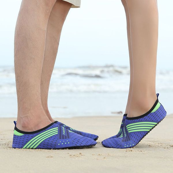 

perimedes summer outdoor couple's aqua shoes flats beach pool sea swim surf soft bottom upstream quick dry water shoes#y20