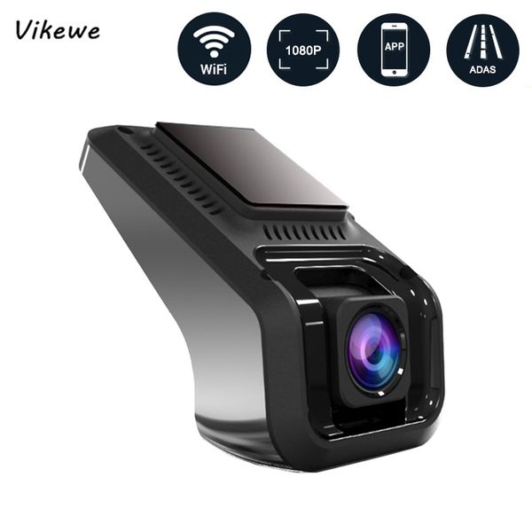 

car dvr dvrs vikewe adas dash cam wifi camera full hd 1080p night vision recorder g-sensor android usb digital registrator