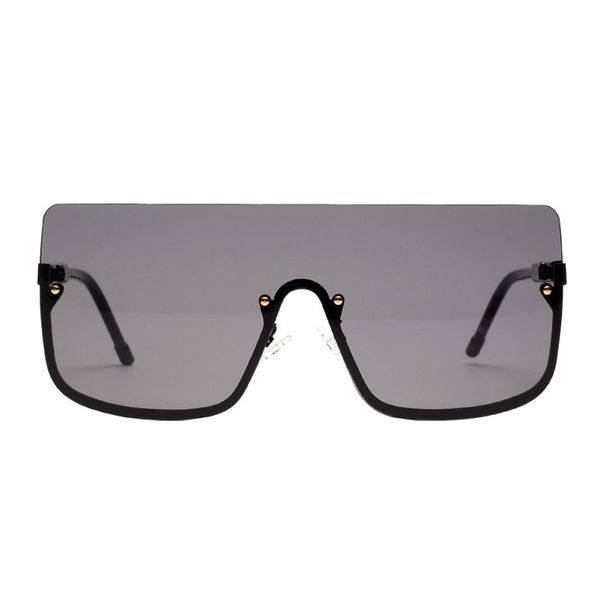 

elegance frame pc lens ac sunglasses oversized shield sunglasses retro square clear colored classic optical eyeglass uv400, White;black