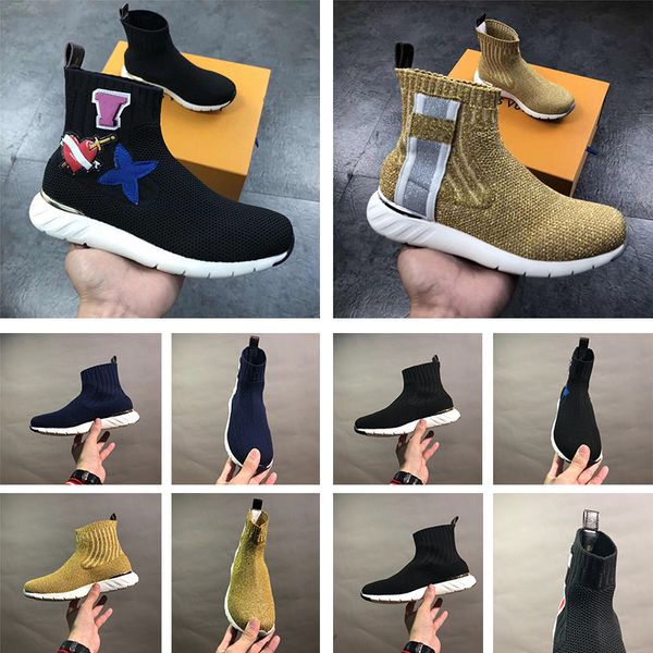 

2019 Womens Running Shoes New Designer Speed Trainer Sock Shoe For Female Women Running Jogging Sports Shoes Luxury Kids Girls Casual Shoes