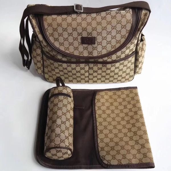 

Gg new brand baby mummy bag diaper bag high capacity backpack outing mom bag mother infant carrying equipment