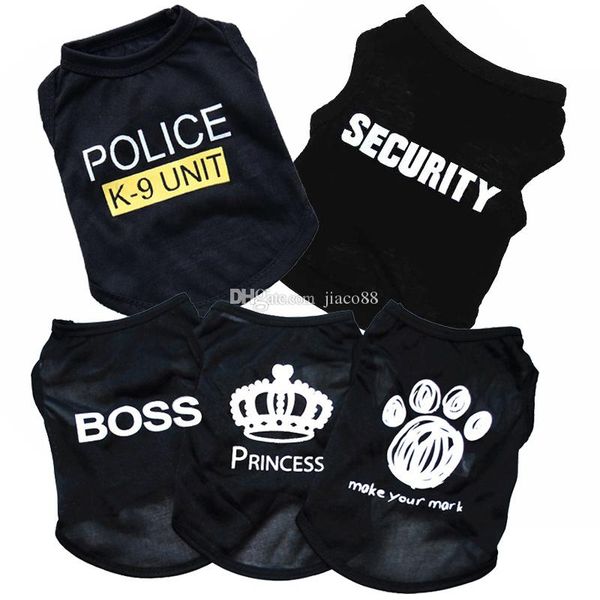 Acheter Gilet Chien Mignon Pet Cat Vêtements Petit Pull Chiot Doux Manteau Veste Vêtements Dété Vêtements Cartoon T Shirt Pas Cher Jumpsuit Outfit De