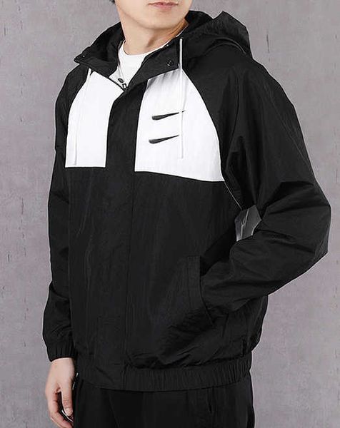 

fashion mens designer jacket with hooded luxury 2020 new men brand hoodie jackets l0g0 black colors size s-2xl yf203192, Black;brown