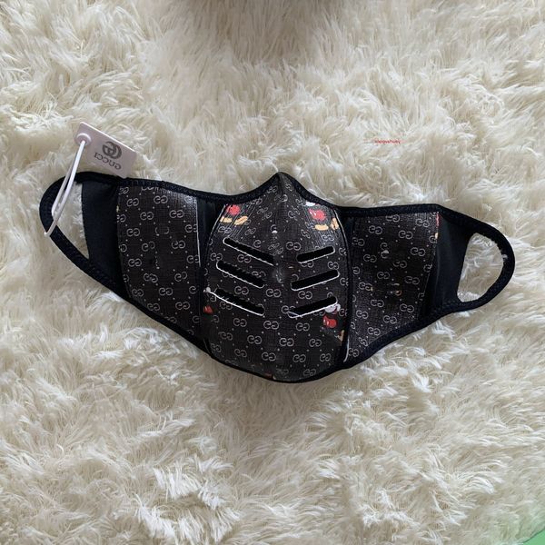 

fashionable cycling dust and wind respirator leather mask lined cotton respirator half mouth respirator dust proof, have box