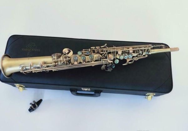 

античная медь япония янагисава s-990 сопрано саксофон модель античная медь тела, включая аксессуары кожаный чехол