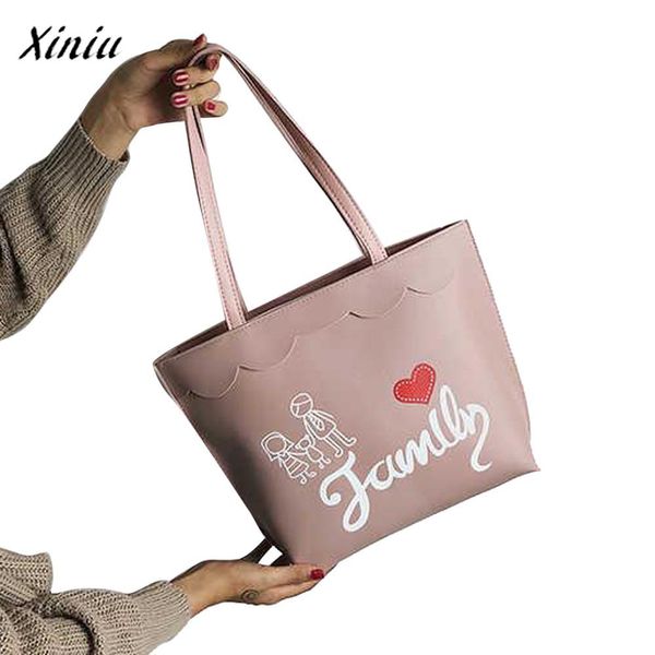 

xiniu women's leather printing handbag shoulder messenger bag ladies satchel tote bags bolsas feminina designer handbags fashion