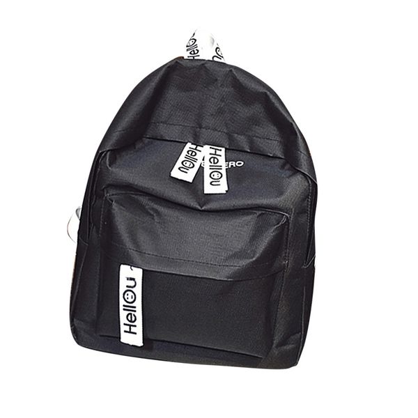 

ocardian-backpack women canvas bags men oxford couple schoolbag travel hiking bag solid collection luminous casual travel 5m27