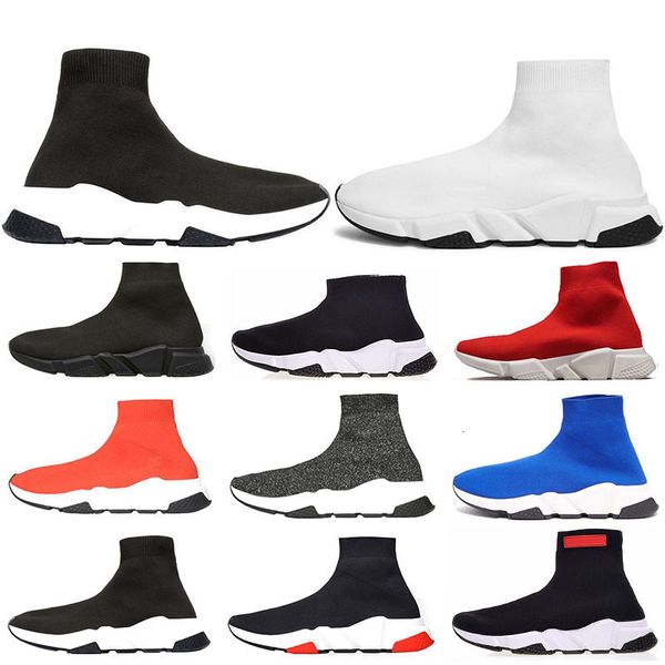 

bl sock shoes speed trainer chaussures fashion luxury designer s shoe white black dress de luxe sneakers men women