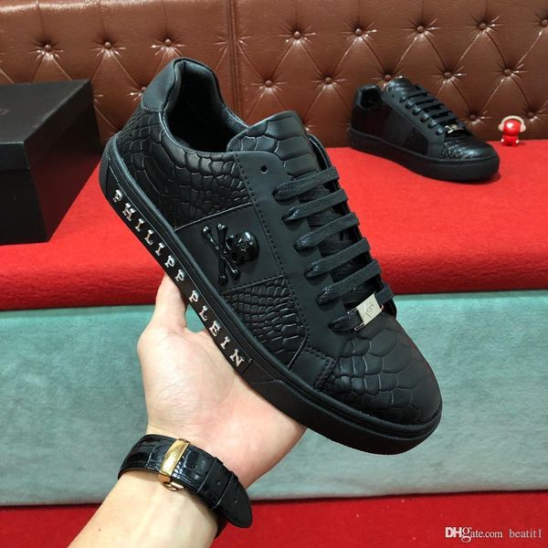 

Eu38 eu45 de igner brand luxury men men hoe philipp plein neaker