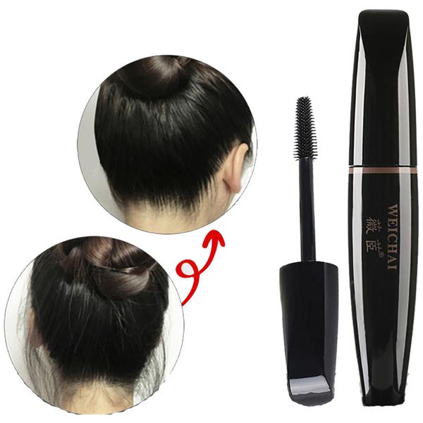 

keyouly hair finishing cream 15g with small brush hair oil off portable for women and men