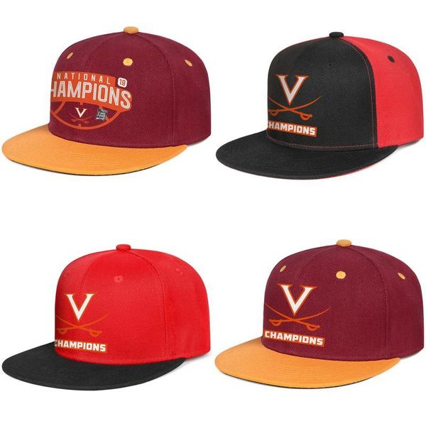 

virginia cavaliers 2019 ncaa мужские баскетбольные национальные чемпионы для мужчин и женщин snap back baseballcap cool cute hip hopflat bri, Blue;gray