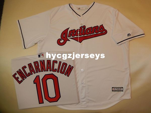 

baseball ci #10 edwin encarnacion sewn cool base shirt jersey mens stitched jerseys big and tall size xs-6xl for sale, Black;blue