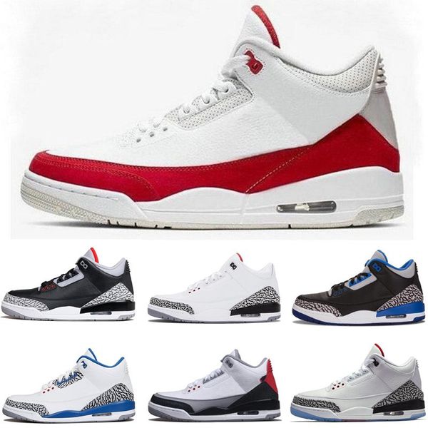 

3s tinker exchange logo basketball shoes 3 white red new 2019 sneakers mens trainers cement international flight jth nrg sports size 7-13