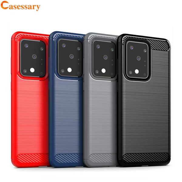 

углеродного волокна матовый texture телефон чехол для iphone 11 pro max lg stylo 5 samsung s20 ультра a20 a50 примечание 10 plus