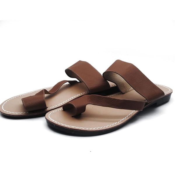 

women sandals summer shoes woman beach flat sandals plus size ladies soft bottom slippers female, Black