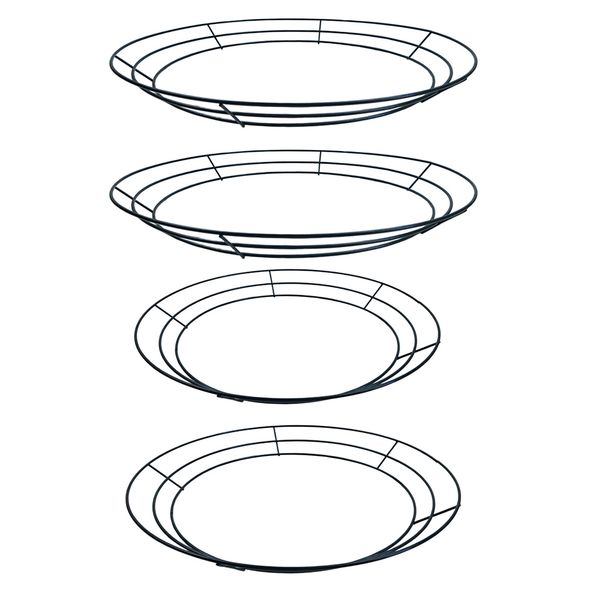 

4x wire rings wreath frame wire wreath making rings xmas new year decor