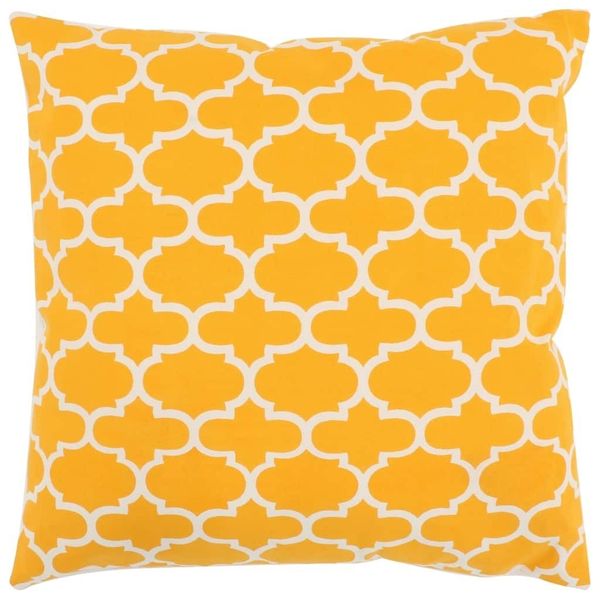 

pillow 2 pcs. with pattern handmade 45 x 45 cm yellow other home textile
