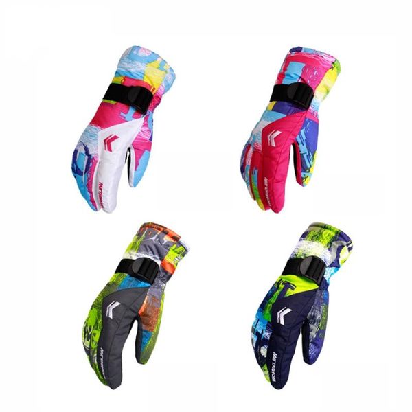 

ski gloves men/women windproof waterproof snowmobile snowboard thicken gloves snow sport handwear winter skiing