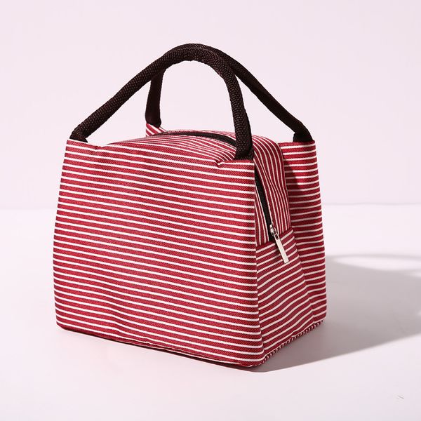 

wholesales 22x15.5x17cm thermal lunch box bags dinner plate sets handbags travel gadgets closet organizer kitchen accessories 7 colors dhl