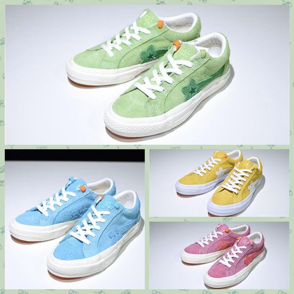 

cos01a новй вд creatorx одна звезда golfox le fleur ван suede зеленй желй бежевй подолнђ