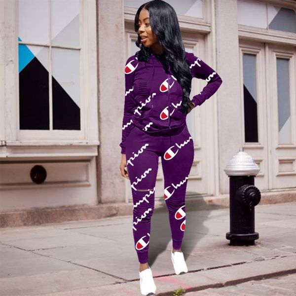 purple champion sweatsuit