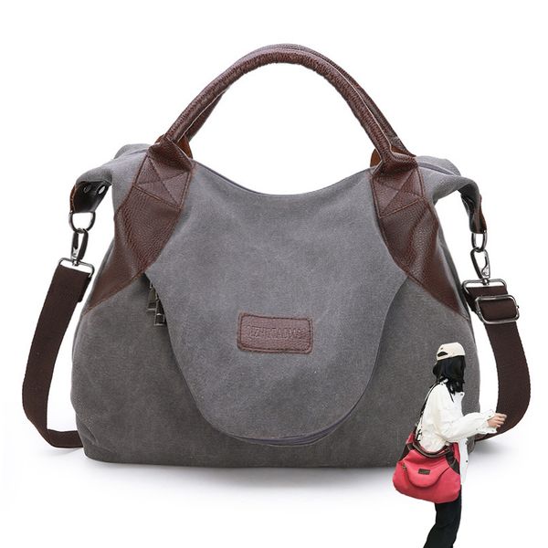 

canvas women handbags korean style shoulder bags crossbody for woman 2019 classic canvas hand bag