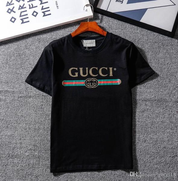 

X 13 gucci 13 imple letter printed aint t hirt pari lp hort leeve men lauren tag treet tyle top tee hirt hip