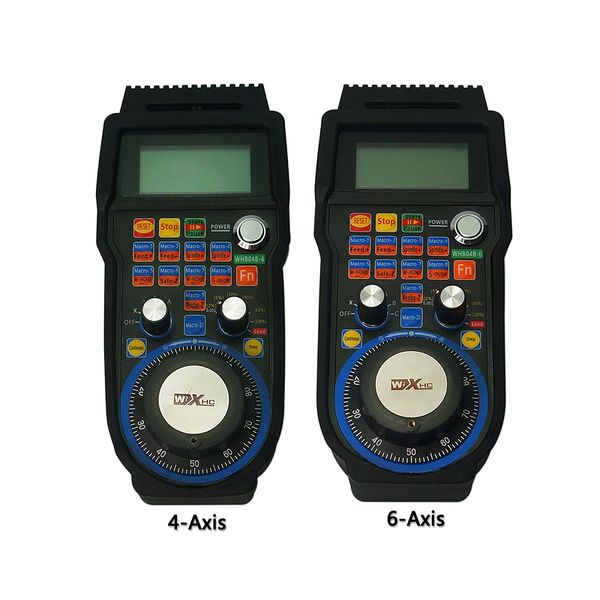 CNC Mach için Kablosuz USB MPG Kolye Handwheel 4 6 Eksen Kontrolör USB Kablosuz Kontrol MACH3 Sistemi CNC Frezeleme için Elektronik El Tekerlek Kontrolü