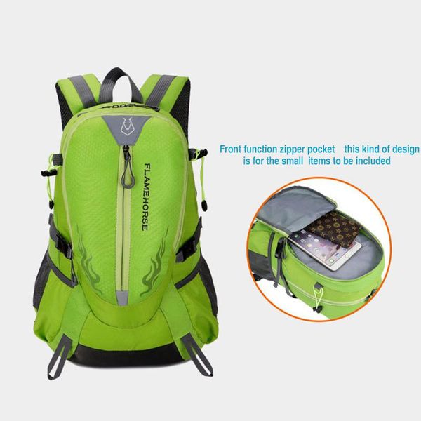 

outdoor backpack ultralight waterproof night luminous knapsack travel shoulder bag