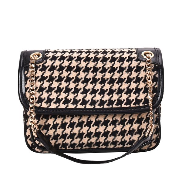

new mini rattan messenger bag women women's autumn woolen shoulder ulzzang crossbody bag chain handbag bolsa clutch pochette