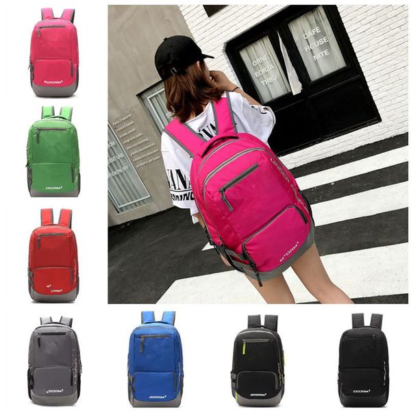

U a backpack boy girl chool bag teenager houlder bag under choolbag outdoor backpack travel port lapbag daypack 7 color