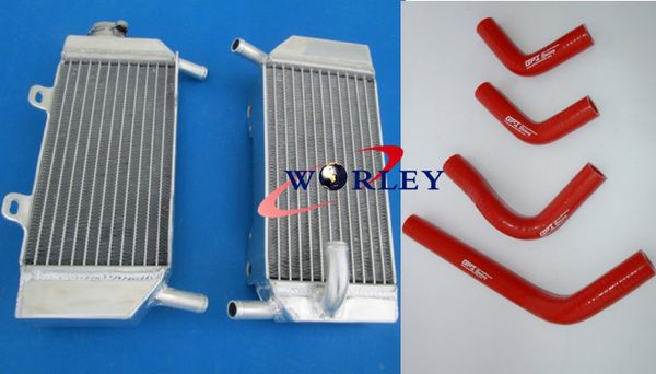 

for crf250r crf250x crf 250 r crf 250x 2004-2009 2008 2007 2006 2005 04 05 06 07 08 09 aluminum radiator & hose