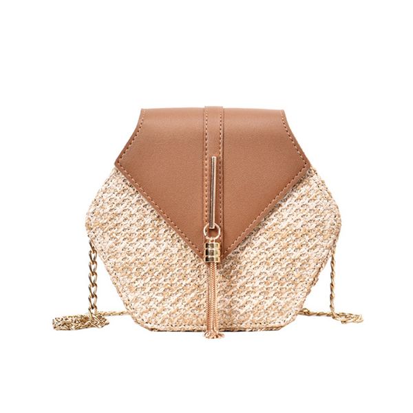 

mini bag female shoulder bag 2020 new fashion summer bohemia straw shoulder messenger beach travel purses and handbags