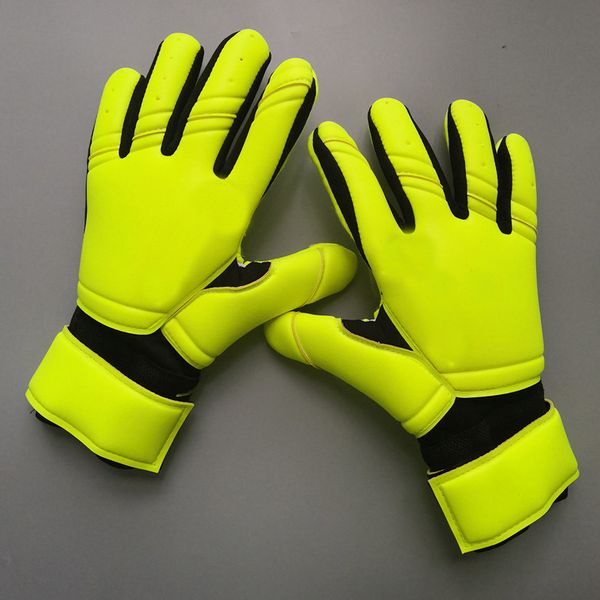 

2020 professional kids goalkeeper gloves mens football goal keeper antislip no finger save guard goalie men sports soccer gloves, Black