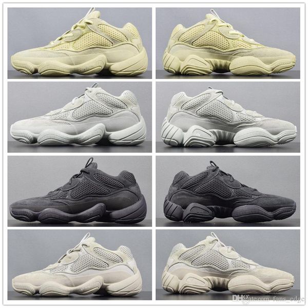 

2019 new wave 500 salt running shoes mens desert rat 500 utility black blush f36640 db2908 ee7287 kanye west designer boots sport sneaker