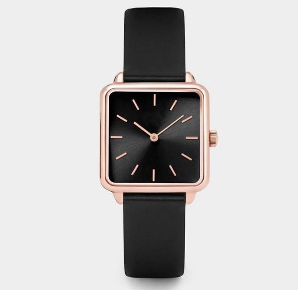 

top brand luxury watch men Silim Rectangle designer watches wholesale high quality women dress rose gold clock reloj mujer