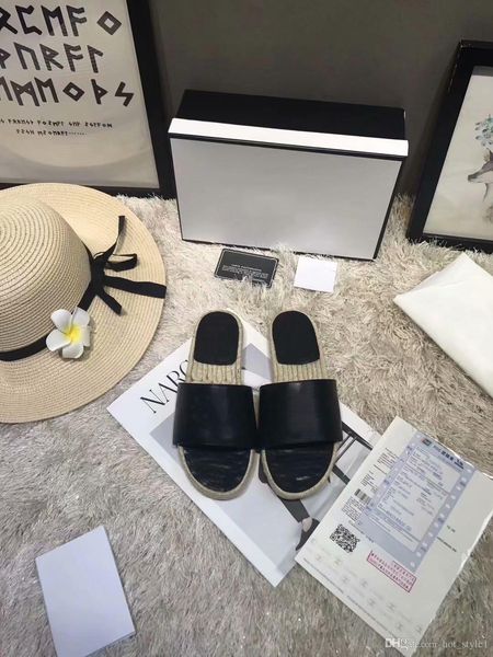 

new style t-show woman brand comfortable flat slippers woman summer weaving sole moccasins ladies popular holidays beach flat slippers, Black
