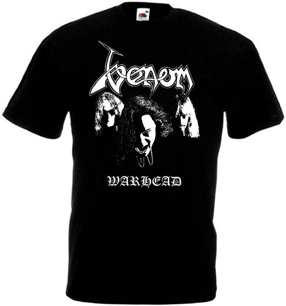 

venom warhead t-shirt black metal trash all sizes s-5xl good quality brand cotton shirt summer style cool shirts, White;black