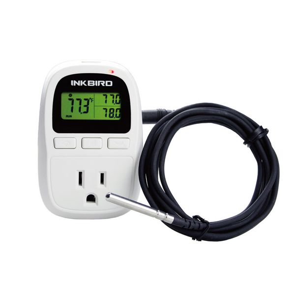 Freeshipping C909 Digital Controlador de Temperatura e Umidade-1500 W-110V-4 Modos de Controle-C / F Display-Função de Aquecimento de Refrigeração